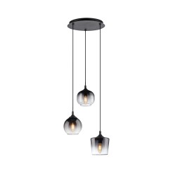 15424-18 ZEA LAMPA WISZĄCA CZARNY