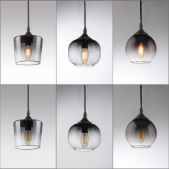 15424-18 ZEA LAMPA WISZĄCA CZARNY