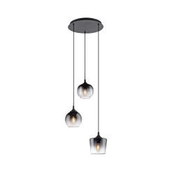 15424-18 ZEA LAMPA WISZĄCA CZARNY
