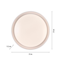 14216-16 OSKO LAMPA SUFITOWA BIAŁY