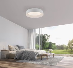 14215-16 OSKO LAMPA SUFITOWA BIAŁA