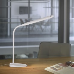 11030-16 ELLY LAMPA STOŁOWA BIAŁY