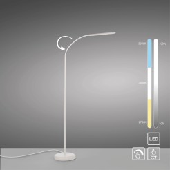 11031-16 ELLY LAMPA PODŁOGOWA BIAŁY