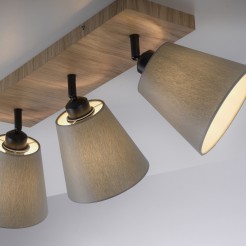 11582-79 GREEN MICHEL LAMPA SUFITOWA DREWNO