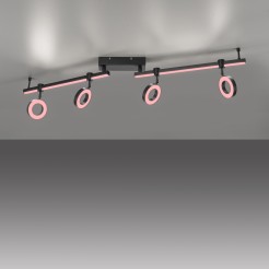 12076-18 LOLASMART-BILEDA LAMPA SUFITOWA CZARNY
