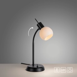 12156-18 LOKI LAMPA STOŁOWA CZARNY