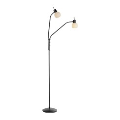 12158-18 LOKI LAMPA PODŁOGOWA CZARNY