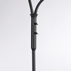 12158-18 LOKI LAMPA PODŁOGOWA CZARNY
