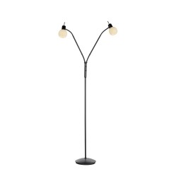 12158-18 LOKI LAMPA PODŁOGOWA CZARNY
