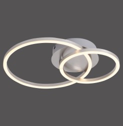 14021-55 IVANKA LAMPA SUFITOWA STALOWY