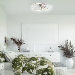 14021-55 IVANKA LAMPA SUFITOWA STALOWY