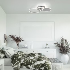14116-55 SEVENT LAMPA SUFITOWA SREBRNY