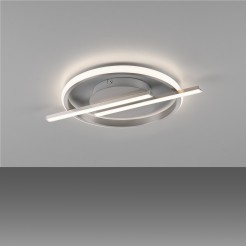 14130-55 KORSA LAMPA SUFITOWA SREBRNY