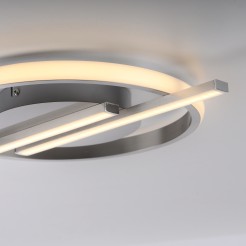 14130-55 KORSA LAMPA SUFITOWA SREBRNY