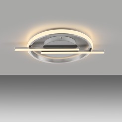 14130-55 KORSA LAMPA SUFITOWA SREBRNY