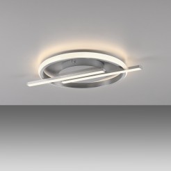 14130-55 KORSA LAMPA SUFITOWA SREBRNY