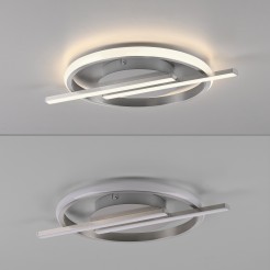 14130-55 KORSA LAMPA SUFITOWA SREBRNY