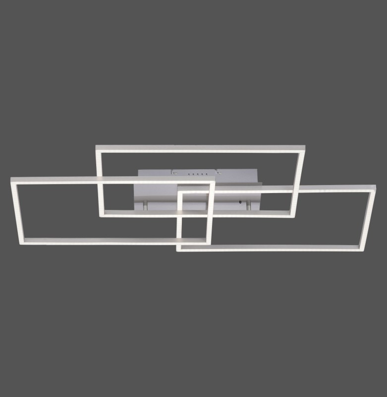 14150-55 IVEN LAMPA SUFITOWA STALOWY