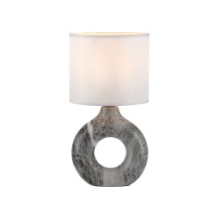 14193-15 CARARA LAMPA STOŁOWA SZARY MARMUR