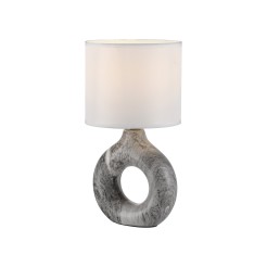 14193-15 CARARA LAMPA STOŁOWA SZARY MARMUR