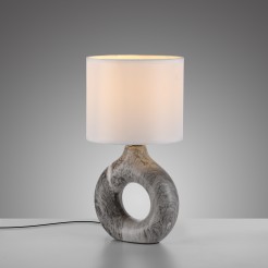 14193-15 CARARA LAMPA STOŁOWA SZARY MARMUR