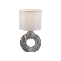 14193-15 CARARA LAMPA STOŁOWA SZARY MARMUR