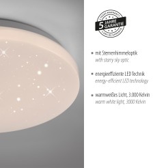 14275-16VE URAUS LAMPA SUFITOWA BIAŁY