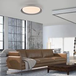 14368-15 SATI LAMPA SUFITOWA JASNOSZARY