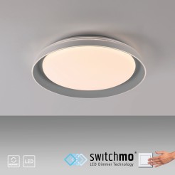 14368-15 SATI LAMPA SUFITOWA JASNOSZARY