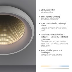 14394-16 SPECCIO LAMPA SUFITOWA BIAŁY