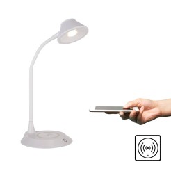 14414-16 PUCKI LAMPA STOŁOWA BIAŁY