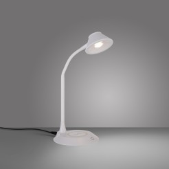 14414-16 PUCKI LAMPA STOŁOWA BIAŁY