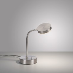 14419-55 HENSKEN LAMPA STOŁOWA SREBRNY