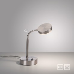 14419-55 HENSKEN LAMPA STOŁOWA SREBRNY
