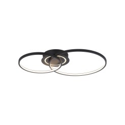 14540-18 ASMINA LAMPA SUFITOWA CZARNY