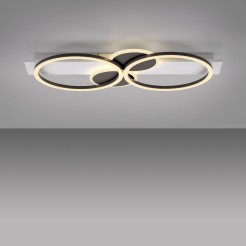 14552-16 TROOPER LAMPA SUFITOWA BIAŁY/DREWNO