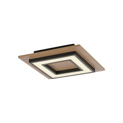 14562-18 TOLA LAMPA SUFITOWA CZARNY/DREWNO