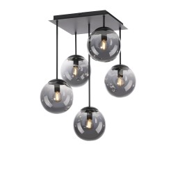 14602-18 BIG WIDOW LAMPA SUFITOWA CZARNY