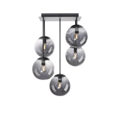 14602-18 BIG WIDOW LAMPA SUFITOWA CZARNY