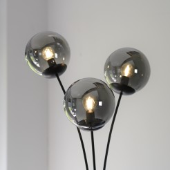 14603-18 BIG WIDOW LAMPA PODŁOGOWA CZARNY