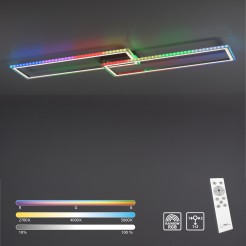 14635-55 FELIX60 LAMPA SUFITOWA SREBRNY