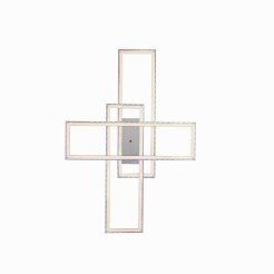 14637-55 FELIX60 LAMPA SUFITOWA SREBRNY