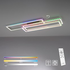 14637-55 FELIX60 LAMPA SUFITOWA SREBRNY