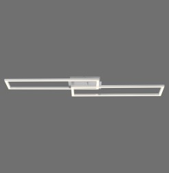 14691-55 IVEN LAMPA SUFITOWA SREBRNY