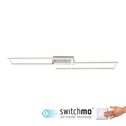 14691-55 IVEN LAMPA SUFITOWA SREBRNY