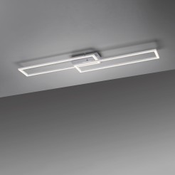 14691-55 IVEN LAMPA SUFITOWA SREBRNY