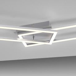 14691-55 IVEN LAMPA SUFITOWA SREBRNY