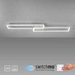14691-55 IVEN LAMPA SUFITOWA SREBRNY