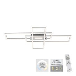 14693-55 ASMIN LAMPA SUFITOWA SREBRNY