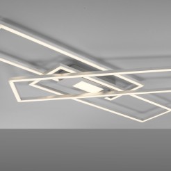 14693-55 ASMIN LAMPA SUFITOWA SREBRNY